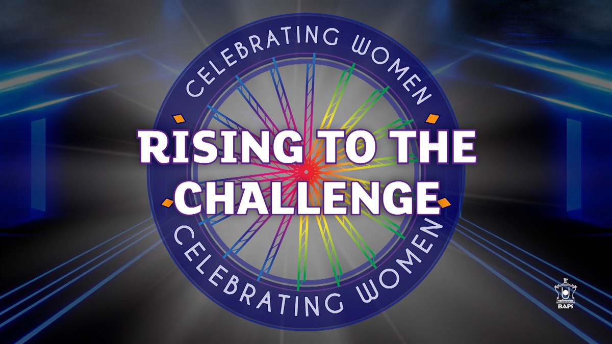 The programme included an interactive gameshow called 'Rising to the Challenge'