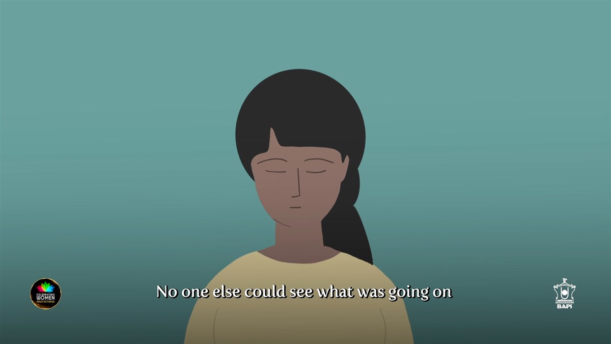 An animated short film highlighted the seriousness of domestic abuse