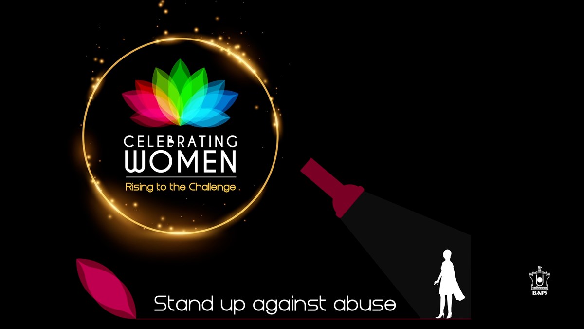 Another sub-theme for the programme was 'Stand up against abuse'