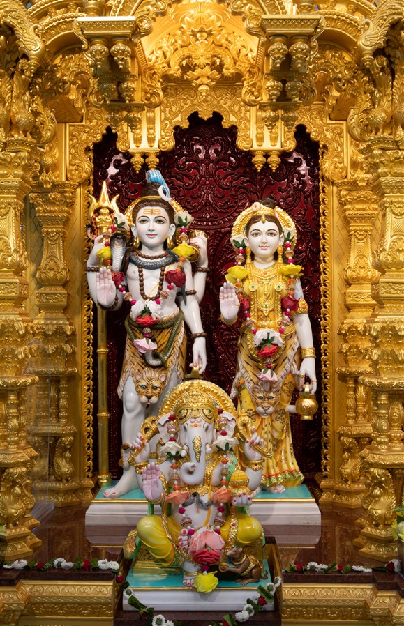 Shri Shiva-Parvati & Ganeshji