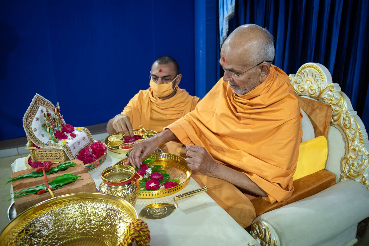 Ceremony at Nenpur, 6 Apr 2021