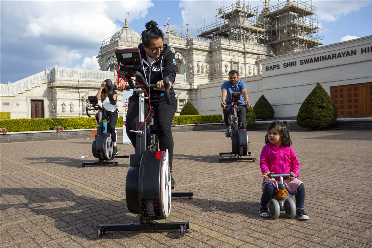 The innovative fundraising event captured the imagination of young and old