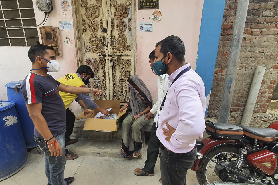 BAPS Covid Relief Work, Jaipur