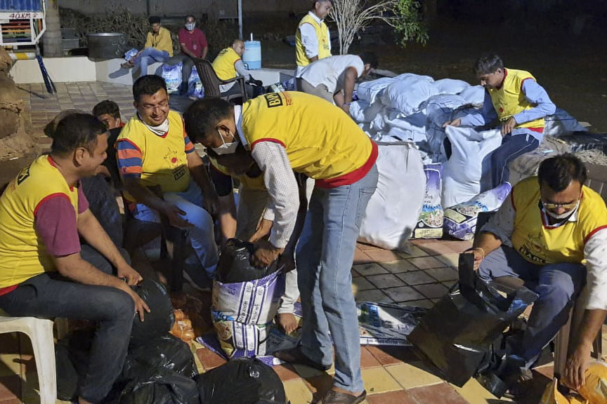 Cyclone Tauktae Relief Aid, Mahuva