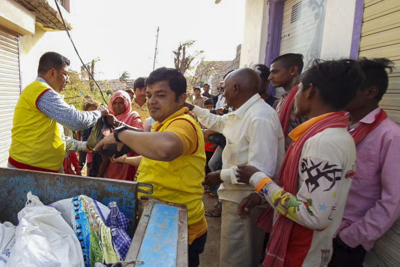 Cyclone Tauktae Relief Aid, Mahuva