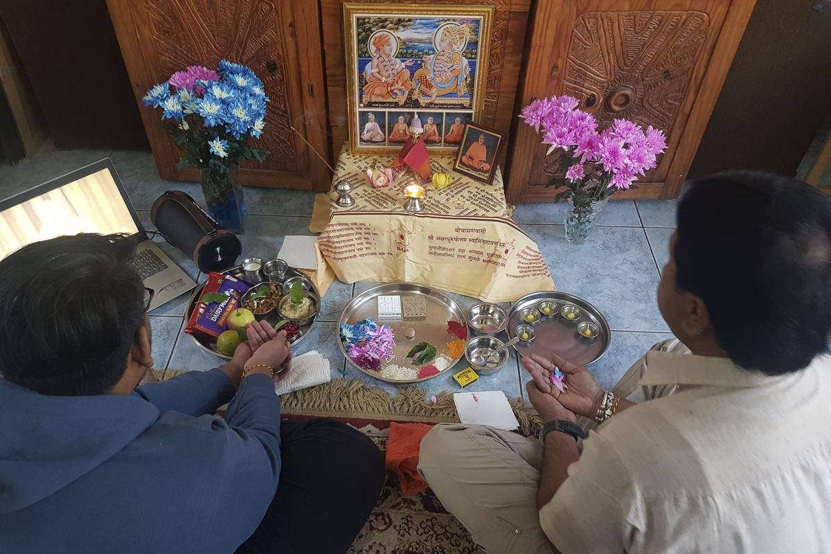 Shila Pujan Ceremony BAPS Swaminarayan Mandir, Johannesburg