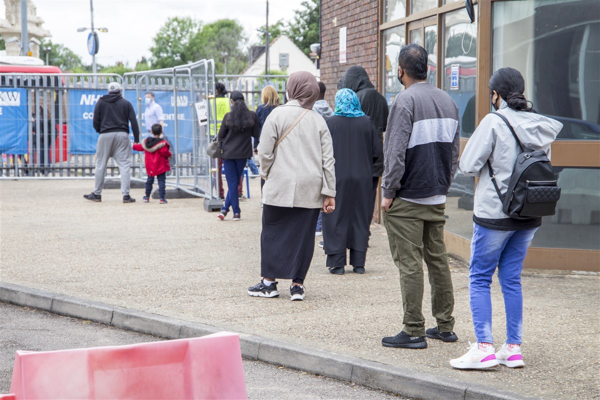 The vaccination centre is open to all members of the local community