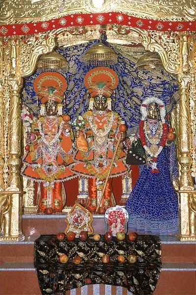  Shri Ghanshyam Maharaj and Shri Dharmadev and Bhakti Mata