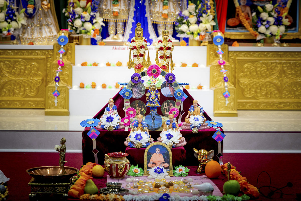 Abhishek mandap inauguration mahapuja