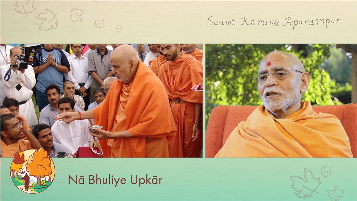 Pujya Gnanpriyadas Swami recalls how Pramukh Swami Maharaj pushed onwards and upwards to create the mandir ever since He performed an impromptu pujan of the land after the construction of the Haveli in 2004.