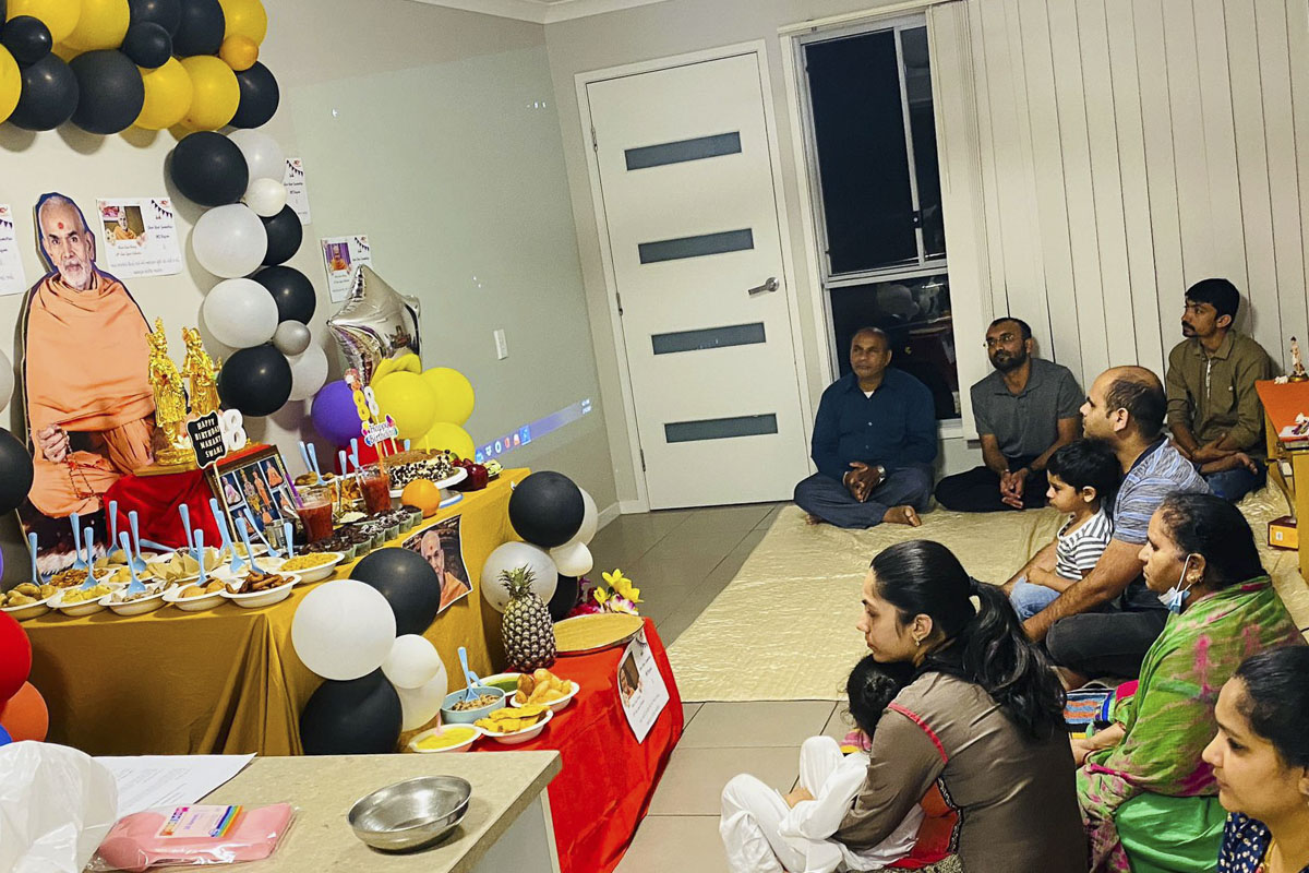 Shatabdi Gher Gher Janmotsav 2021, Sunshine Coast