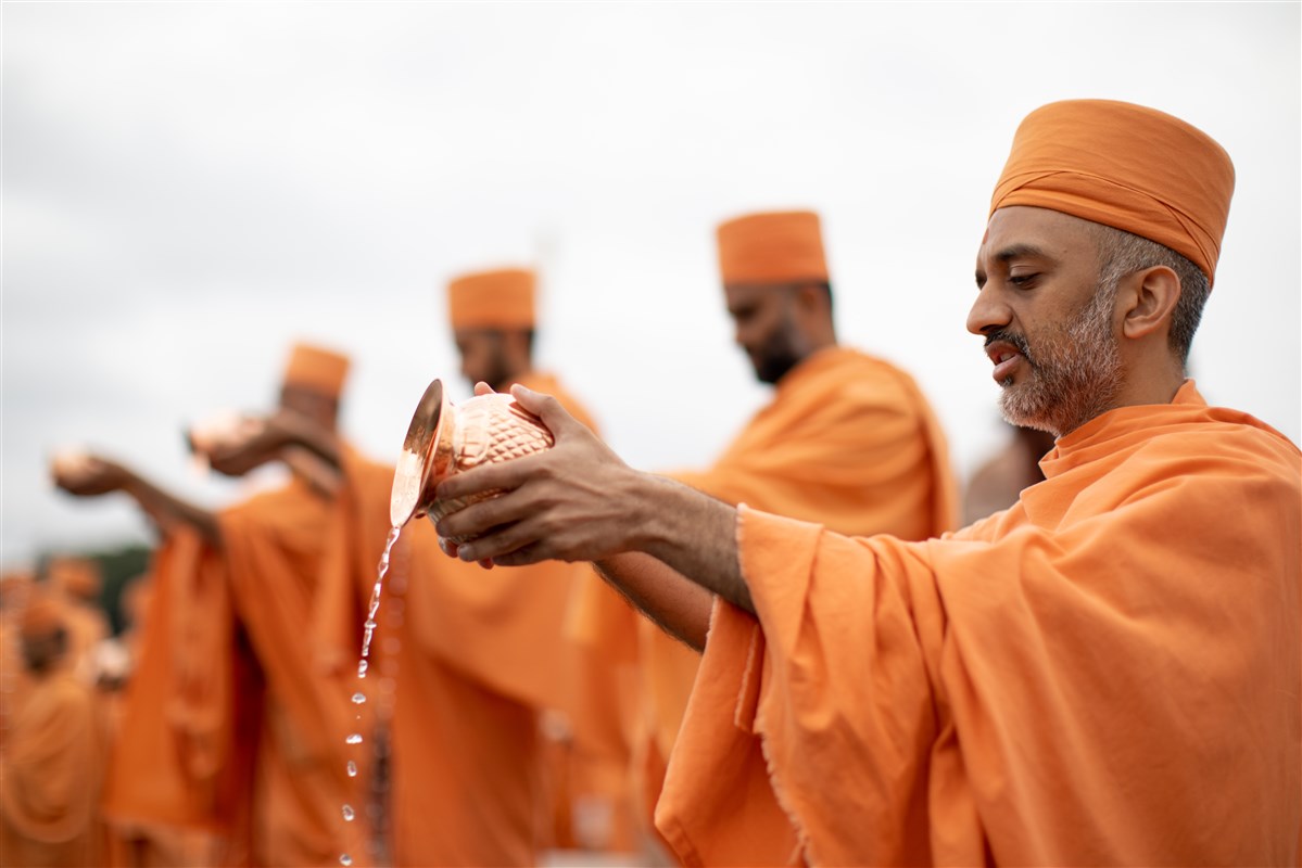 Dedication Ceremony of Brahma Kund