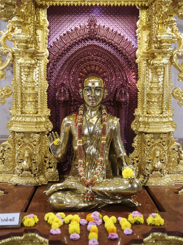 Bhagwan Swaminarayan (abhishek murti)
