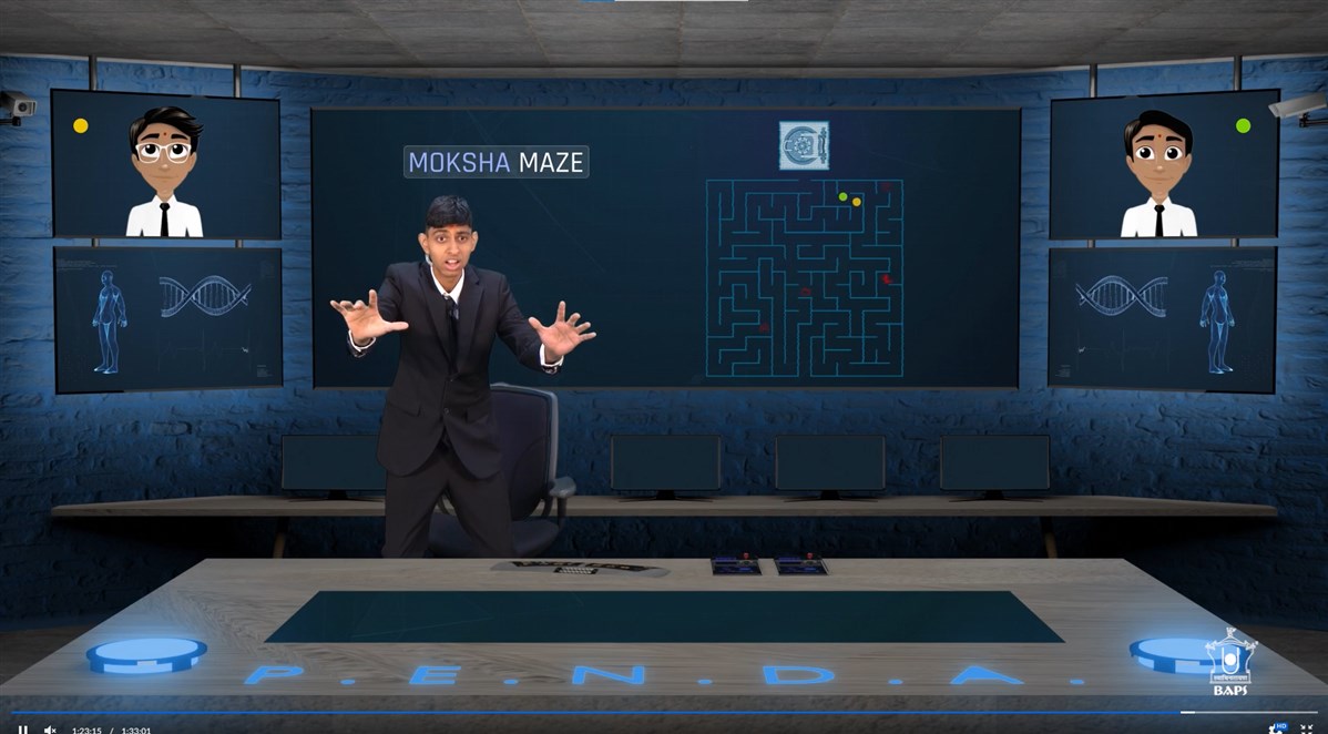 In Mission 3, the agents have to complete the maze with the help of Agent Boss