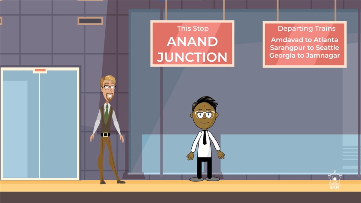 In Mission 4, Agent Chintanbhai learns about how to offer guru bhakti through his thoughts