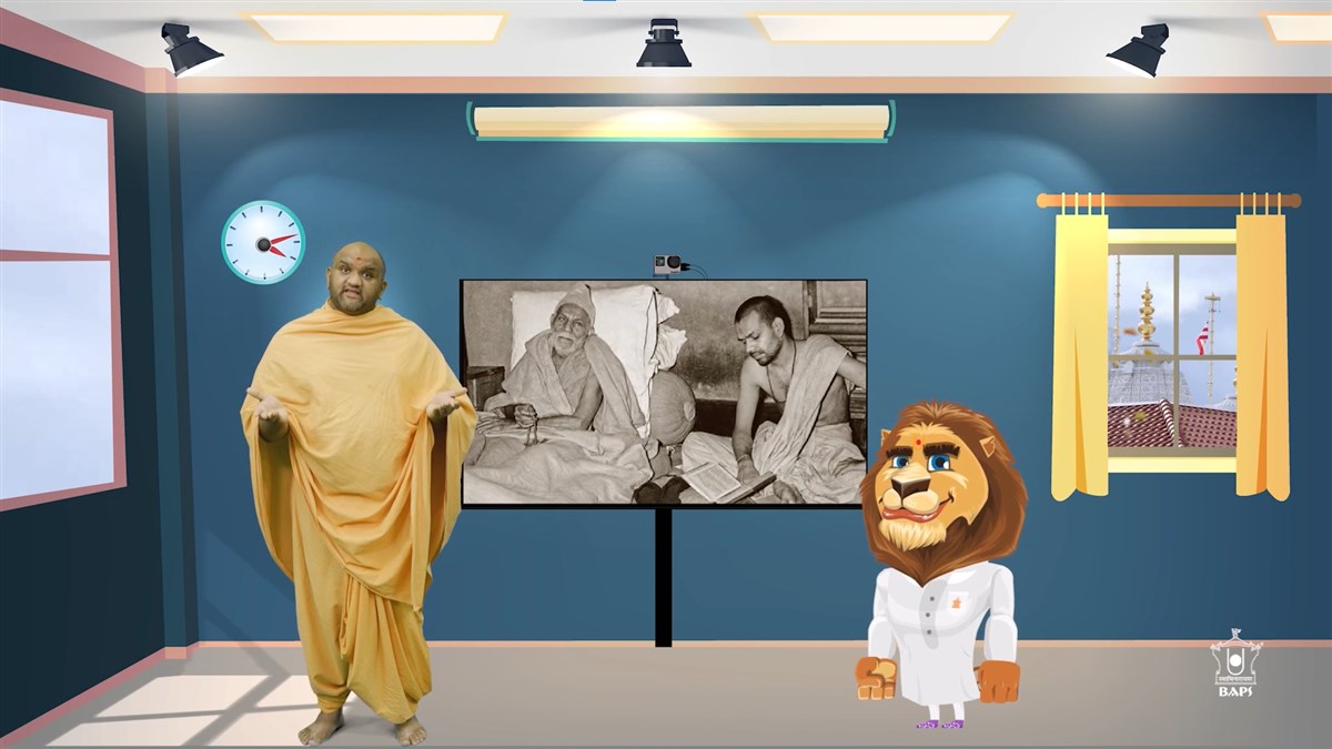 Pujya Nischalmuni Swami explains how mukhpath is a form of guru bhakti through one's words