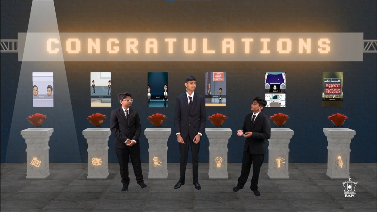 The agents review the six missions with the help of Agent Boss