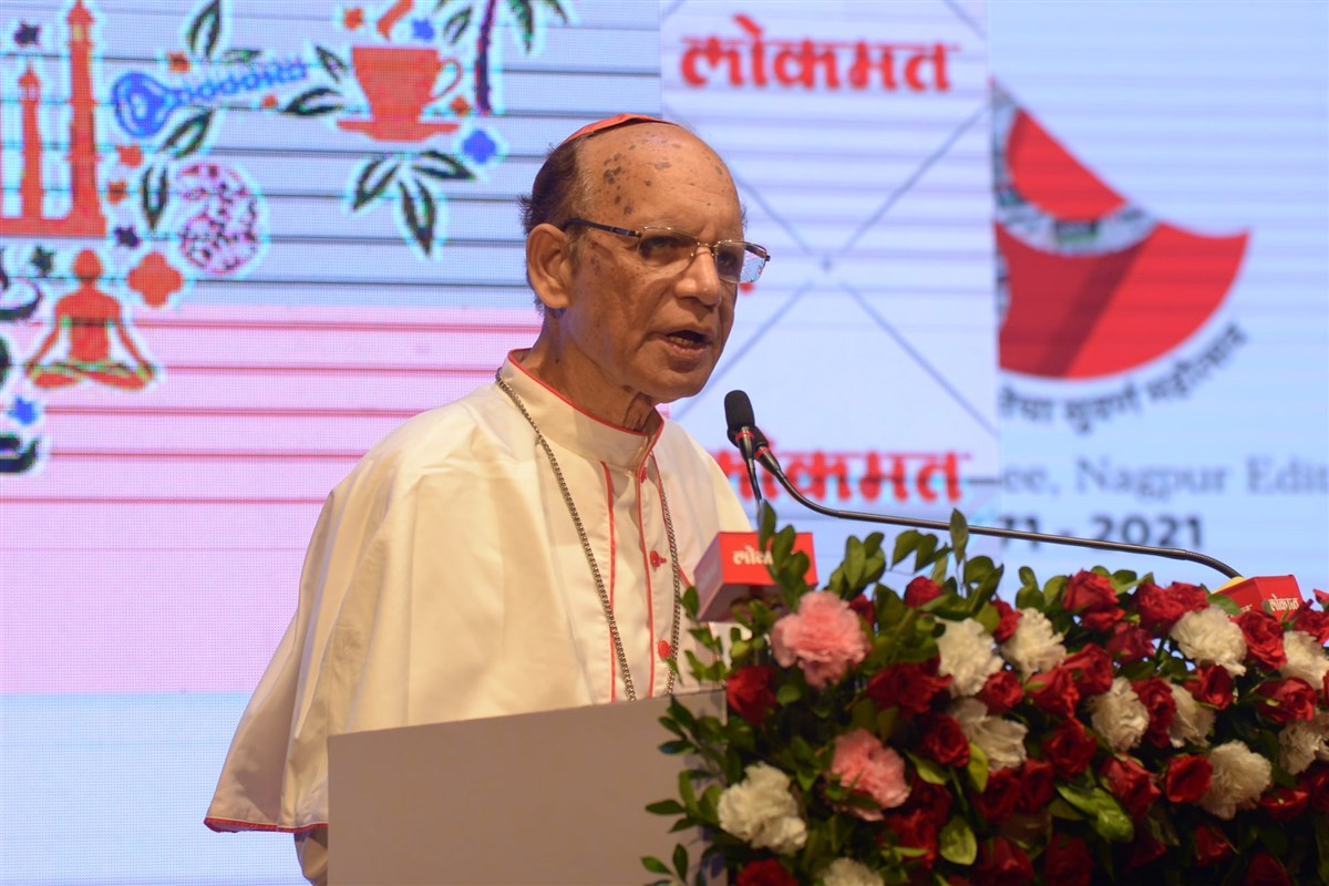 Cardinal Oswald Gracias addressing the conference