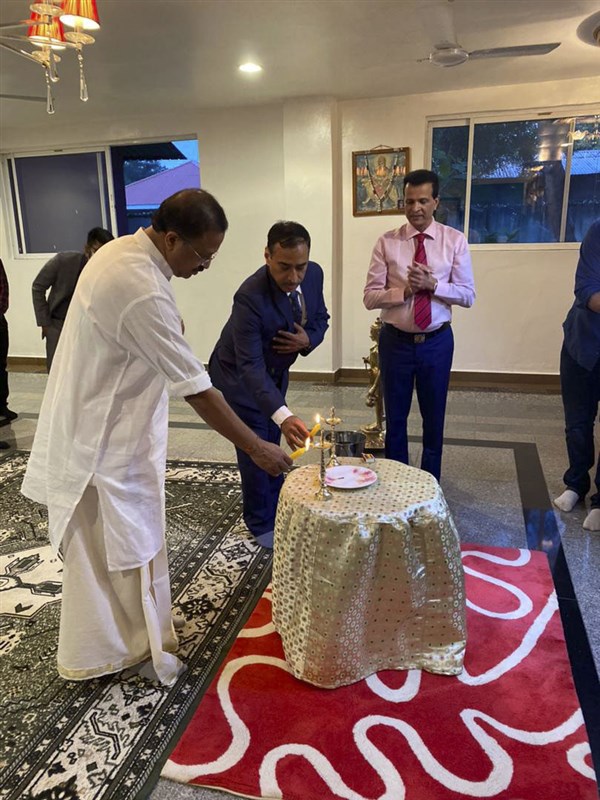 External & Parliamentary Affairs Minister Of India Visits BAPS Mandir, Juba, South Sudan