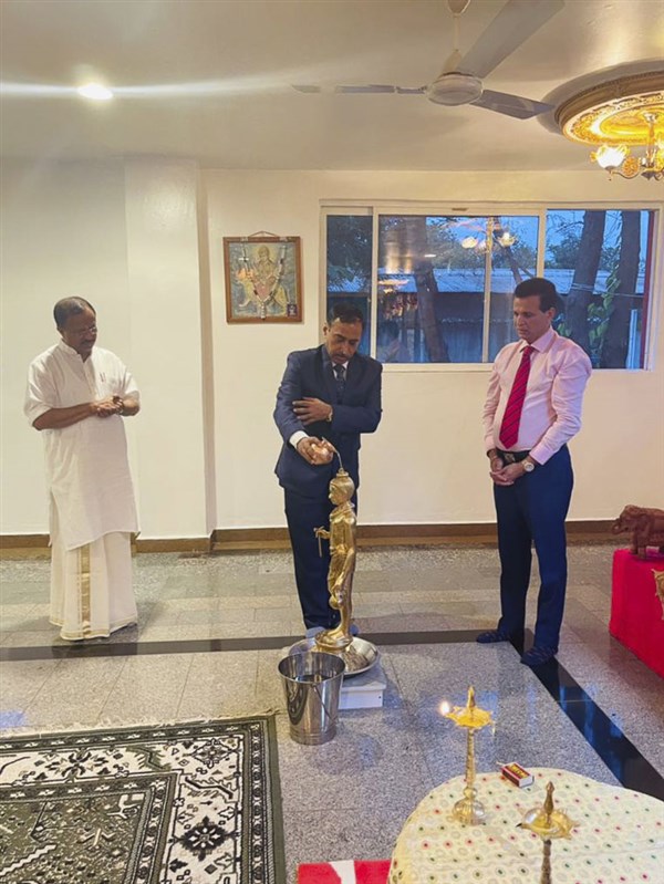 External & Parliamentary Affairs Minister Of India Visits BAPS Mandir, Juba, South Sudan