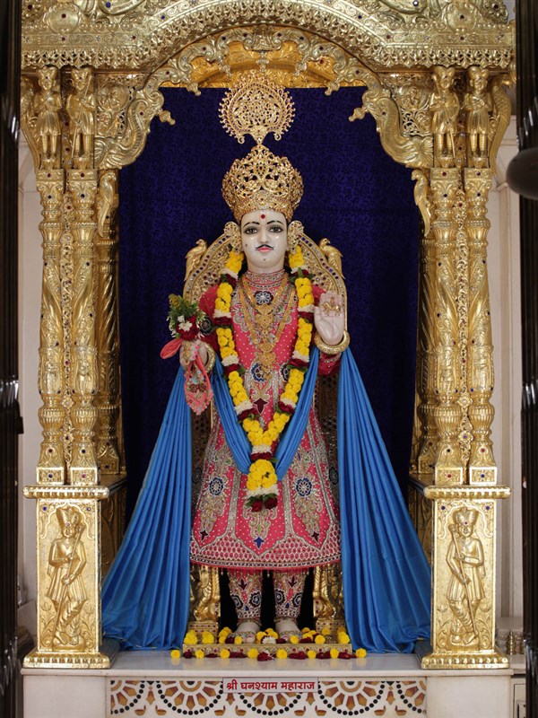 Shri Ghanshyam Maharaj, BAPS Shri Swaminarayan Mandir, Gondal