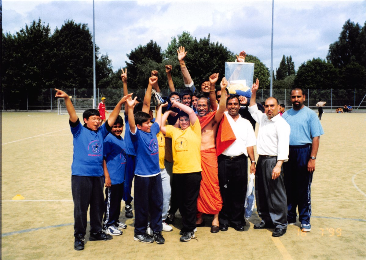 Children and youths from Birmingham participated in local and national sports tournaments during the 1990s