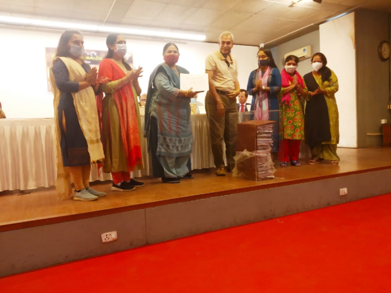 Panchmi Varta Lekhan Certificate Distribution Ceremony at  Ahmedabad Management Association