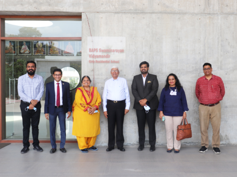 Visit of Sh. Sunil Talati & ICAI Ahmedabad Branch Members , Randesan, India