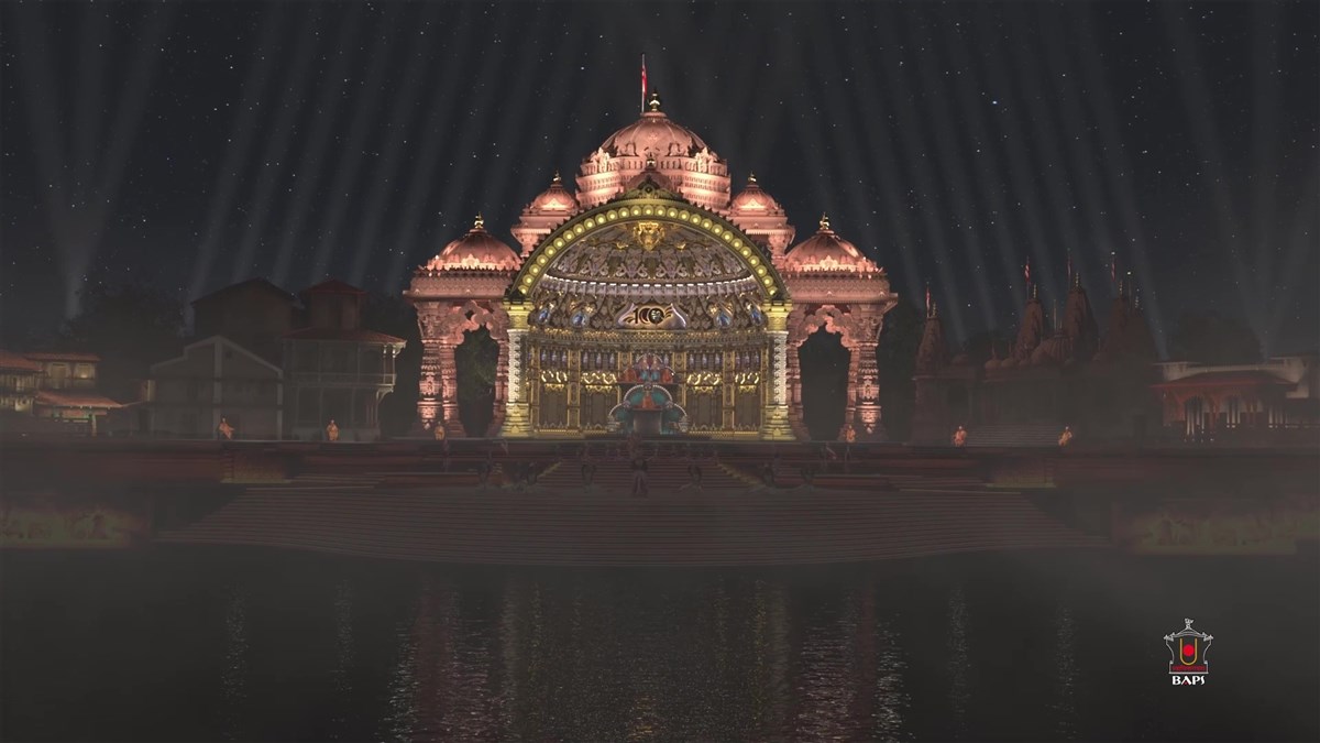 HH Pramukh Swami Maharaj's 100th Janma Jayanti Celebration. An immersive virtual experience