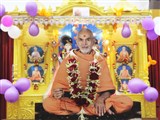 Decoration for Mahant Swami Maharaj Janmajayanti 