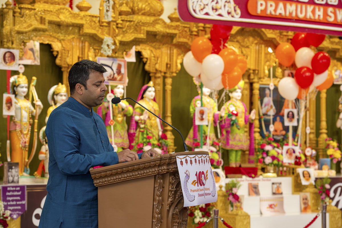 Pramukh Swami Maharaj's 100th Birthday Celebration, Perth