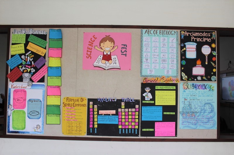 Decoration of softboards by students of SVMR