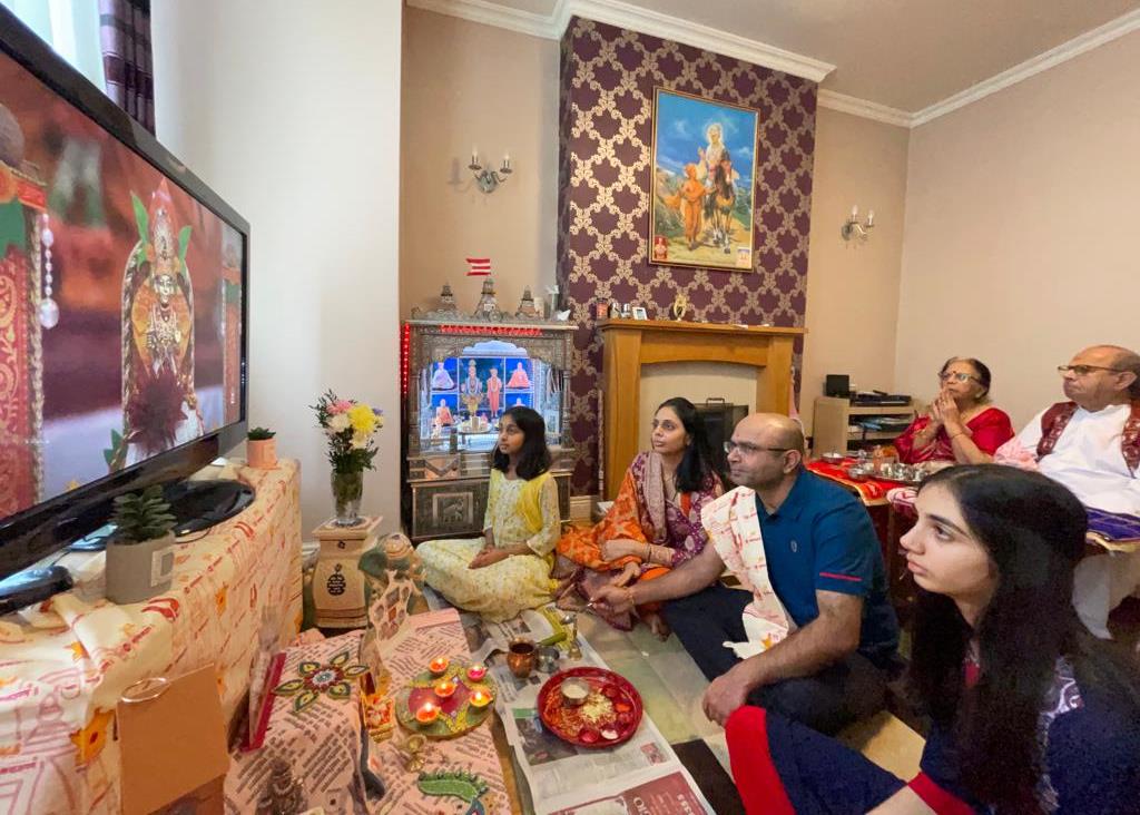 New Year’s Family Shatabdi Mahapuja at Home, UK & Europe