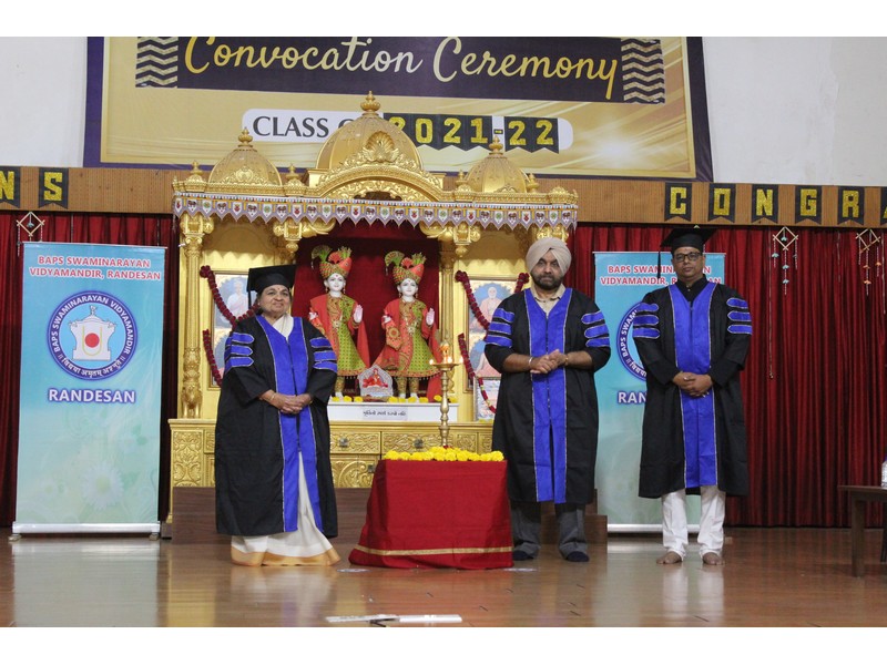 Celebration of Convocation ceremony at SVMR