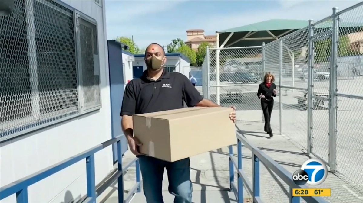 Local ABC7 News features the story of BAPS Volunteers donating to Afghan Refugees <a> https://abc7.com/amp/la-refugees-california-afghan-observing-ramadan/11696637/ </a>
