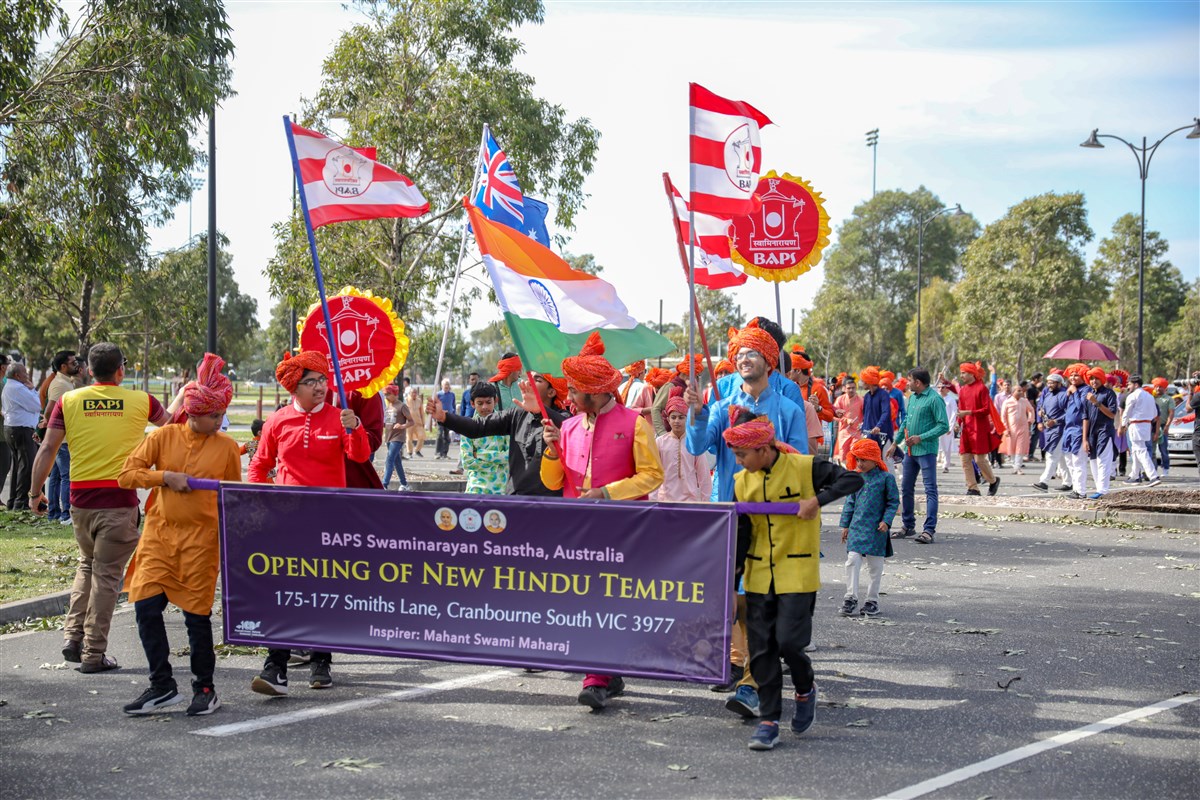 Inauguration of New BAPS Shri Swaminarayan Mandir, Melbourne South ...