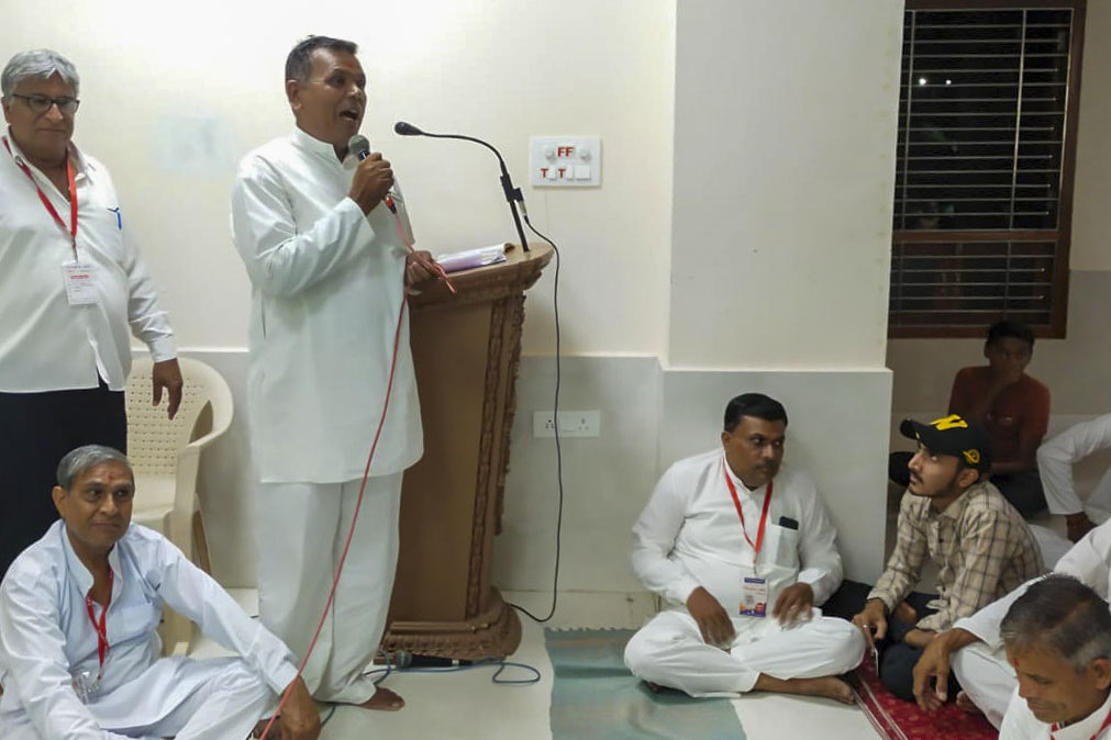 Parivarik Shanti Abhiyan: Shatabdi Volunteers Felicitation Assembly, Siddhpur
