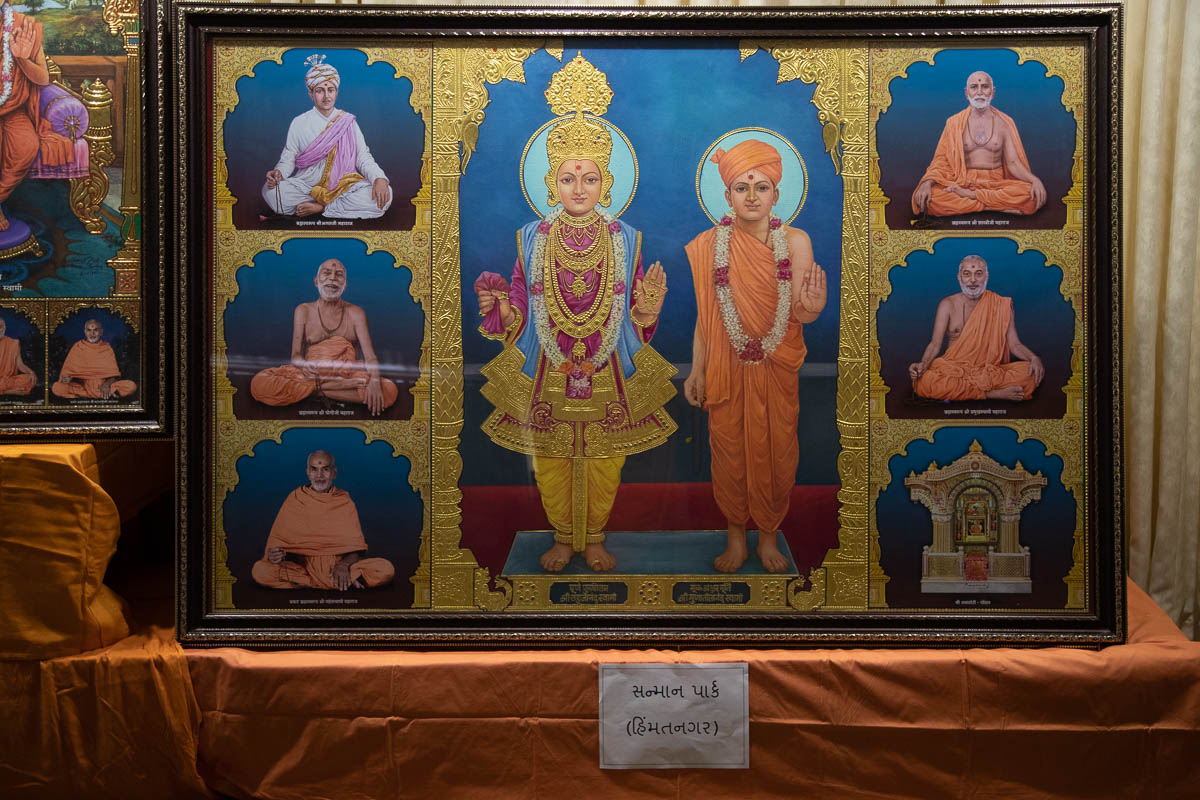 Murtis to be consecrated at BAPS Shri Swaminarayan Mandir, Sanman Park, Himmatnagar