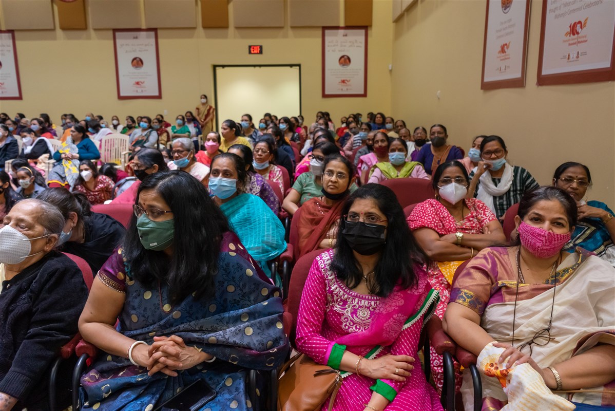 Devotees gathered to witness the historic occasion