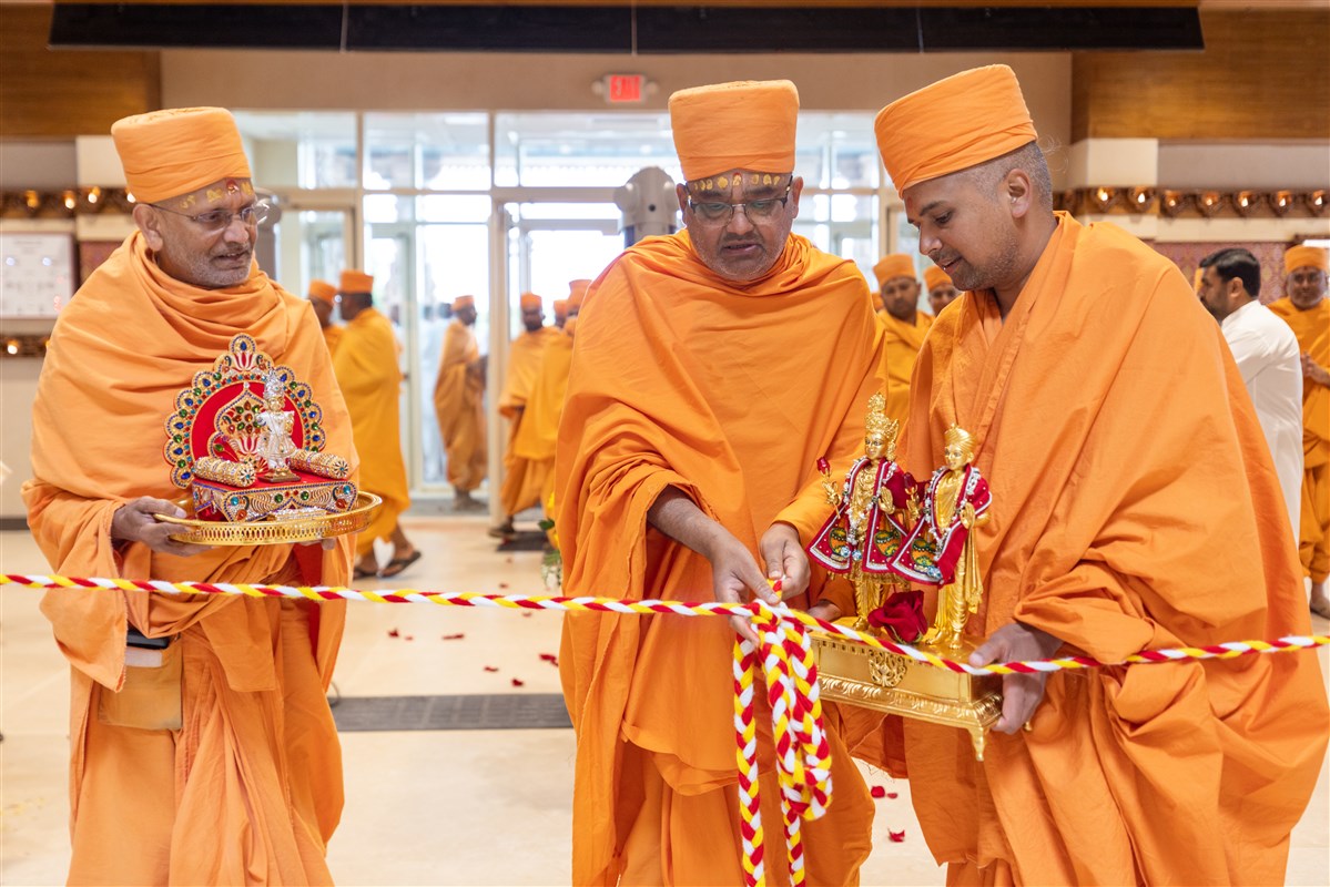 Opening of the BAPS Swaminarayan Research Institute