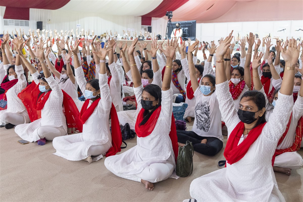  BAPS Hindu Mandir Celebrates International Yoga Day