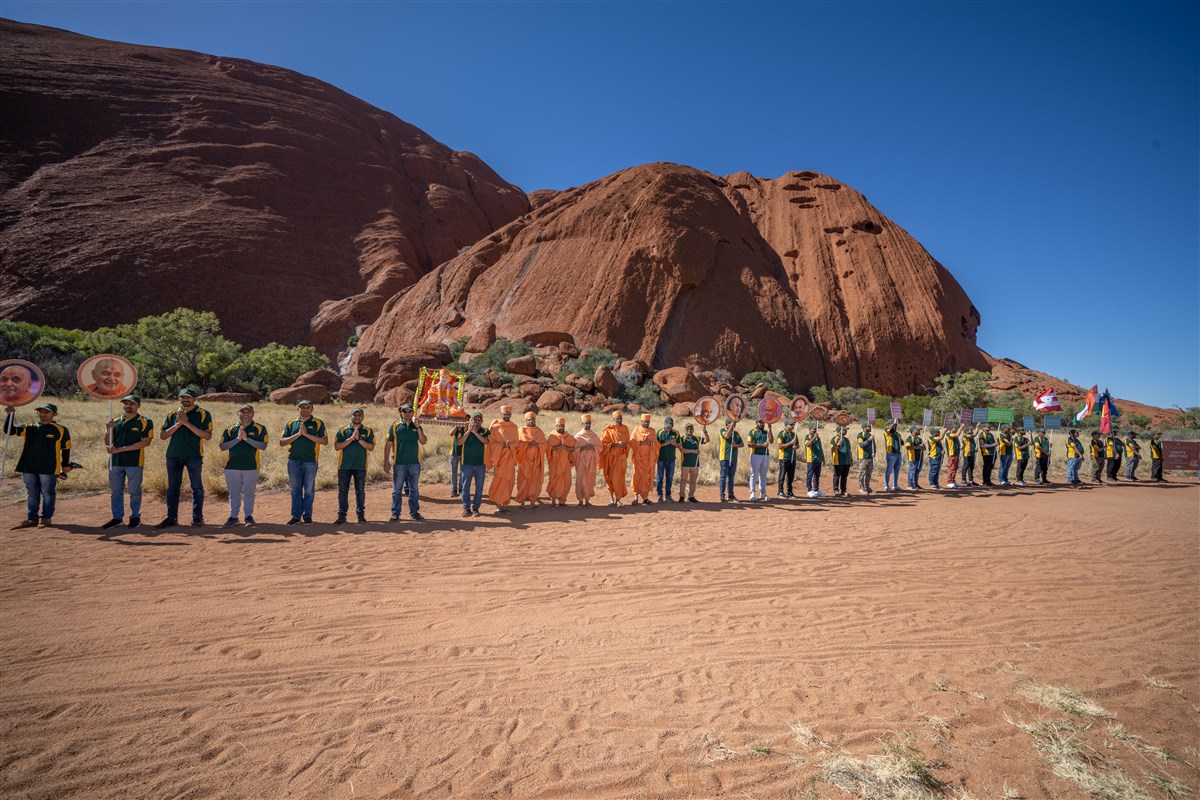 Equality and Respect Walk at Uluru