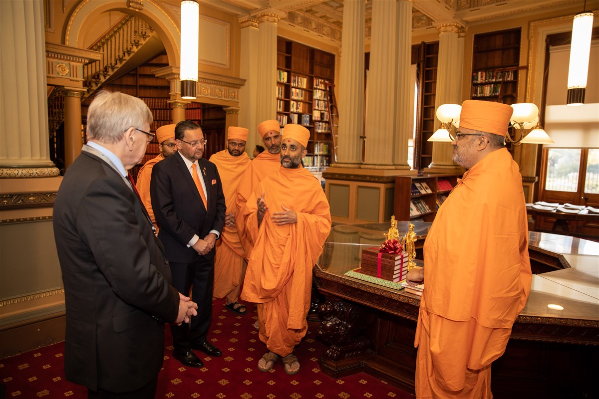 Sanskrit Scriptures Presented to the Parliament of Victoria