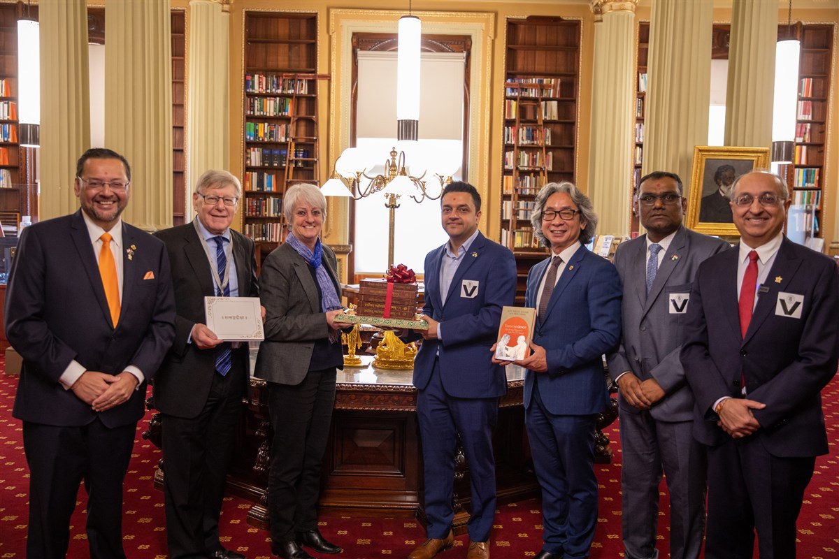Sanskrit Scriptures Presented to the Parliament of Victoria
