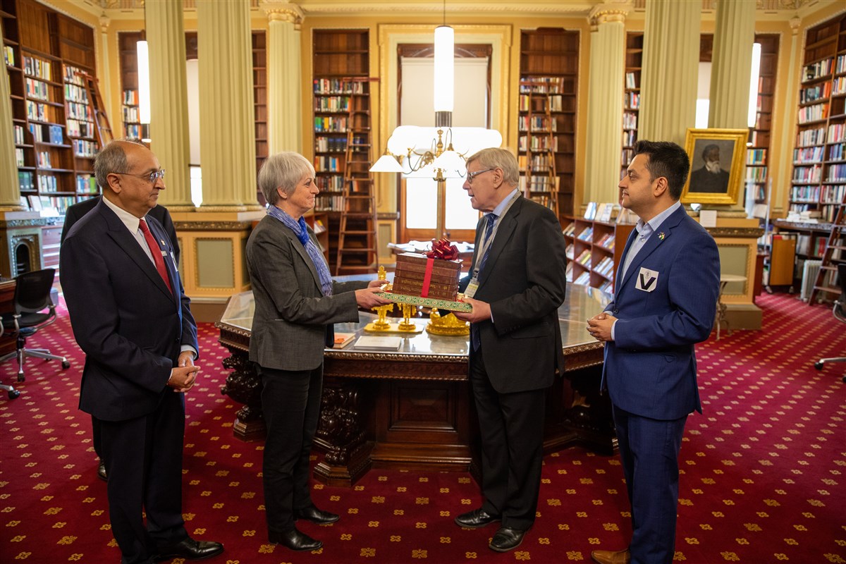 Sanskrit Scriptures Presented to the Parliament of Victoria