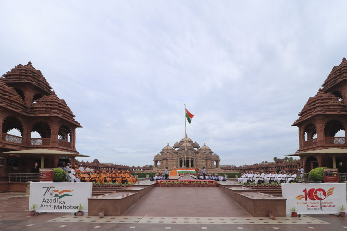 Swaminarayan Akshardham Celebrates India