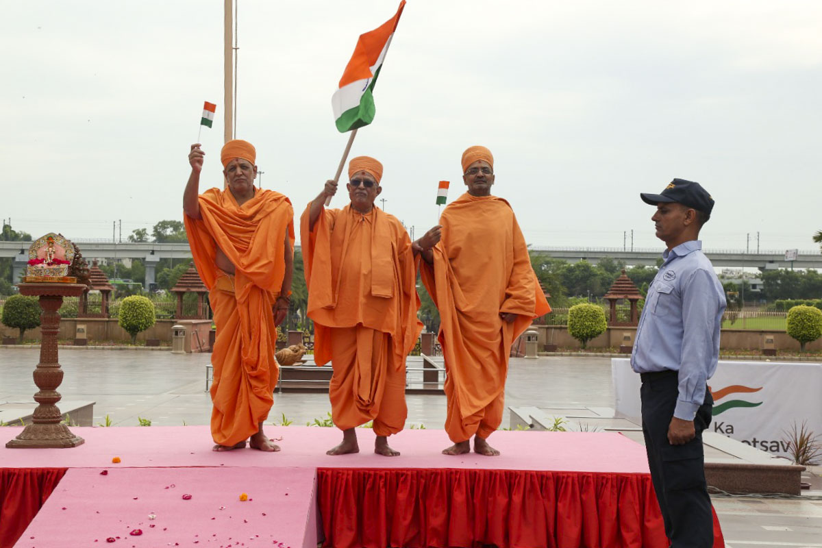 Swaminarayan Akshardham Celebrates India's Azadi ka Amrit Mahotsav
