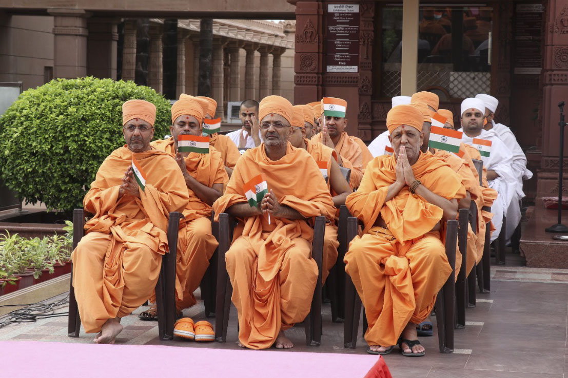Swaminarayan Akshardham Celebrates India's Azadi ka Amrit Mahotsav