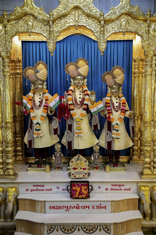 BAPS Celebrates India's Azadi ka Amrit Mahotsav, Sarangpur