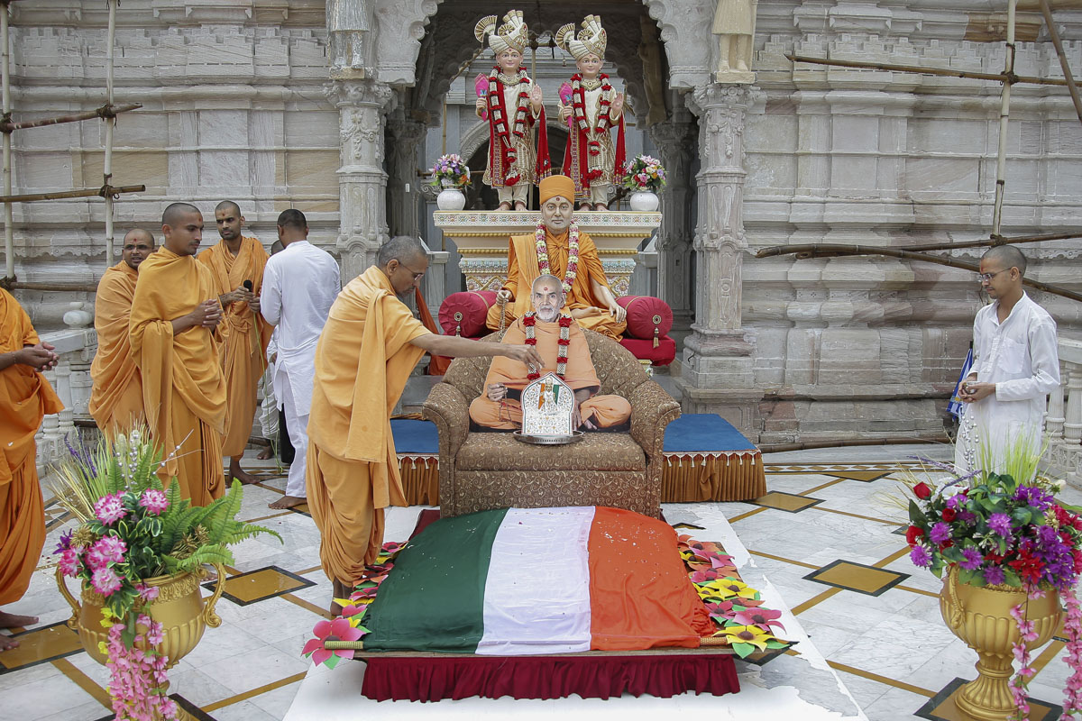 BAPS Celebrates India's Azadi ka Amrit Mahotsav, Sarangpur